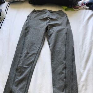 Gray leggings